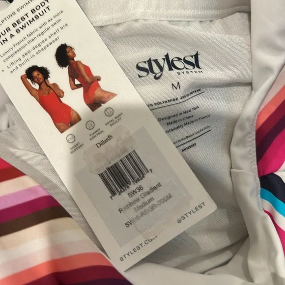 NWT STYLEST System DREAMSCULPT ONESHOULDER SUIT